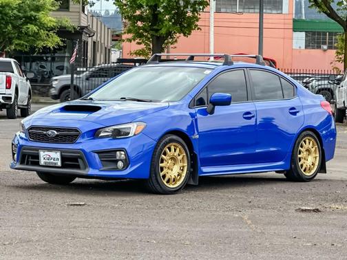 Blue 2019 Subaru WRX Premium