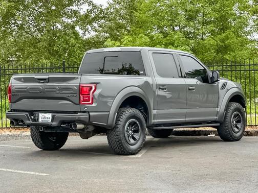 Gray 2018 Ford F-150 Raptor