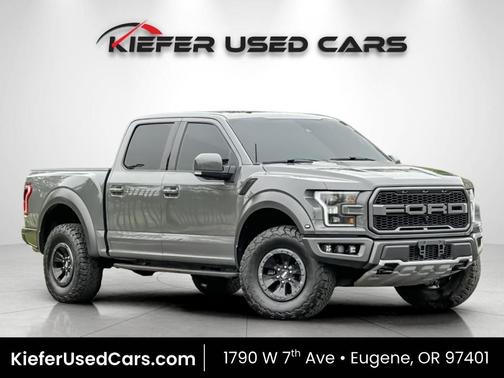 Gray 2018 Ford F-150 Raptor