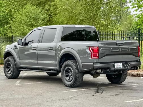 Gray 2018 Ford F-150 Raptor