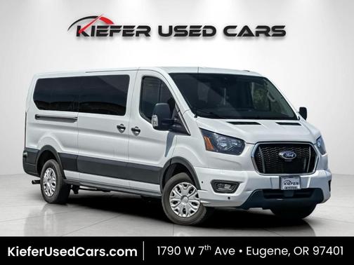 Oxford White 2024 Ford Transit-350 XLT