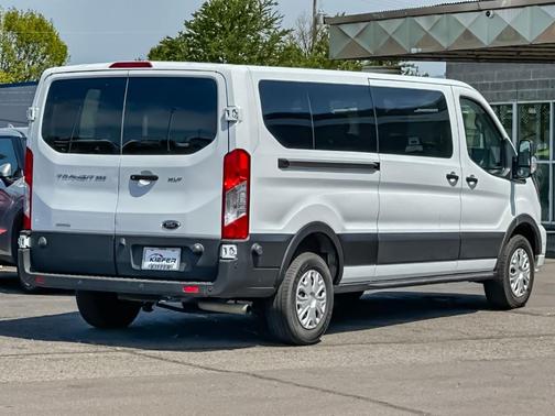 Oxford White 2024 Ford Transit-350 XLT