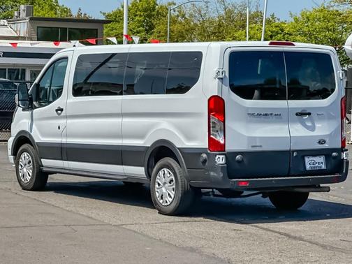 Oxford White 2024 Ford Transit-350 XLT