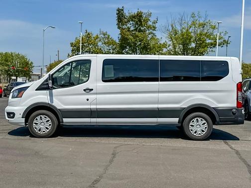 Oxford White 2024 Ford Transit-350 XLT