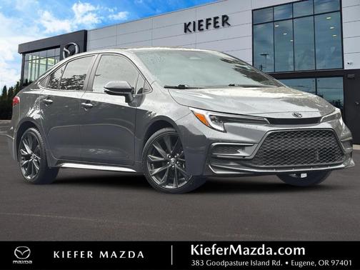 Midnight Black Metallic 2024 Toyota Corolla XSE