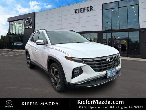 White Pearl 2024 Hyundai TUCSON Limited