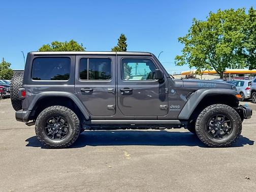 Granite Crystal Clearcoat Metallic 2024 Jeep Wrangler 4xe Sport