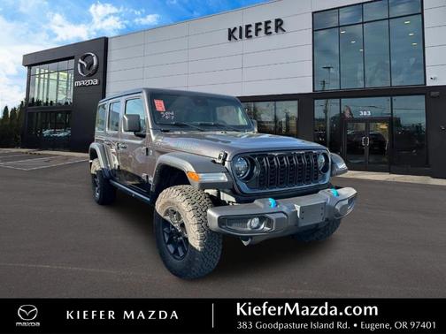 Granite Crystal Clearcoat Metallic 2024 Jeep Wrangler 4xe Sport