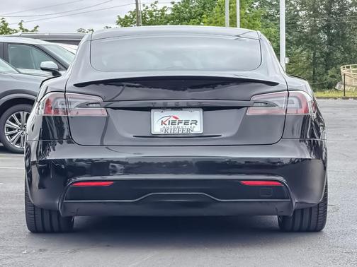 Black 2021 Tesla Model S Plaid