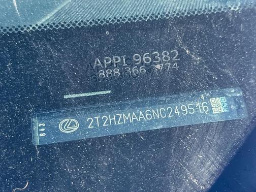 Atomic Silver 2022 Lexus RX 350 Base