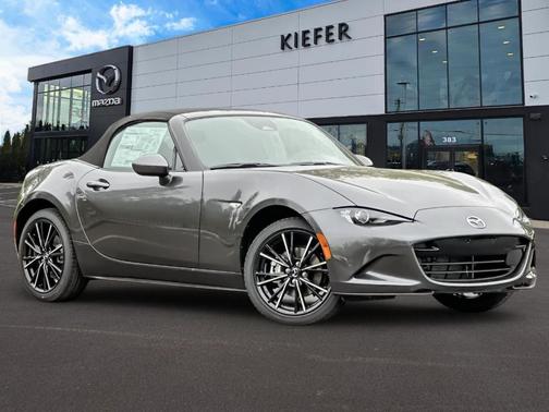Machine Gray Metallic 2026 Mazda MX-5 Miata Grand Touring