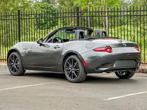 Machine Gray Metallic 2026 Mazda MX-5 Miata Grand Touring