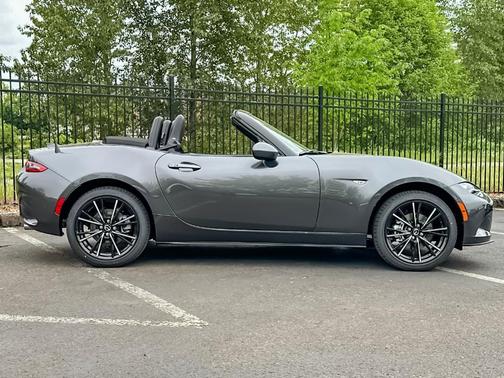 Machine Gray Metallic 2026 Mazda MX-5 Miata Grand Touring