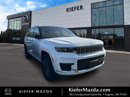 Bright White Clearcoat 2023 Jeep Grand Cherokee L Summit