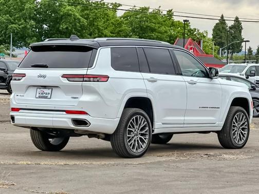 Bright White Clearcoat 2023 Jeep Grand Cherokee L Summit