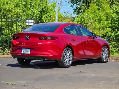 Soul Red Crystal Metallic 2023 Mazda Mazda3 FWD w/Select Package