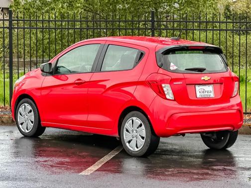 Red 2017 Chevrolet Spark LS