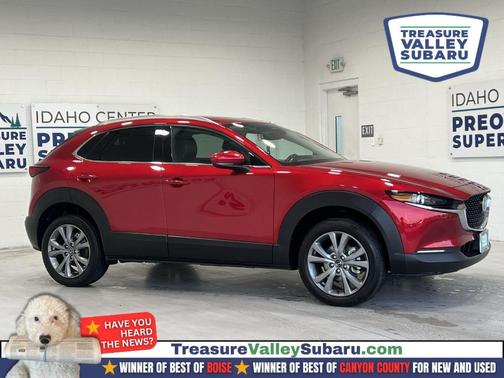 Soul Red Crystal Metallic 2024 Mazda CX-30 Premium Package