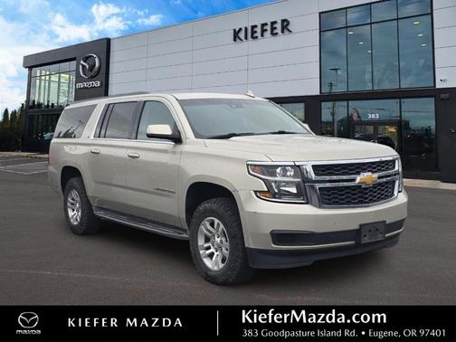 Champagne Silver 2015 Chevrolet Suburban 1500 LT