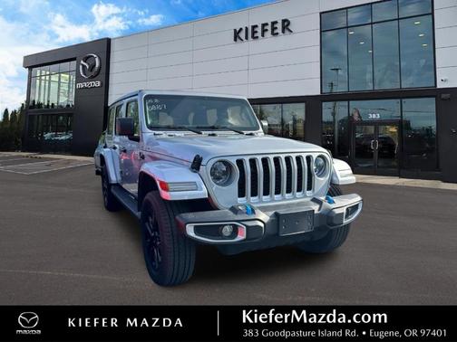 Silver Zynith Clearcoat 2023 Jeep Wrangler 4xe Sahara