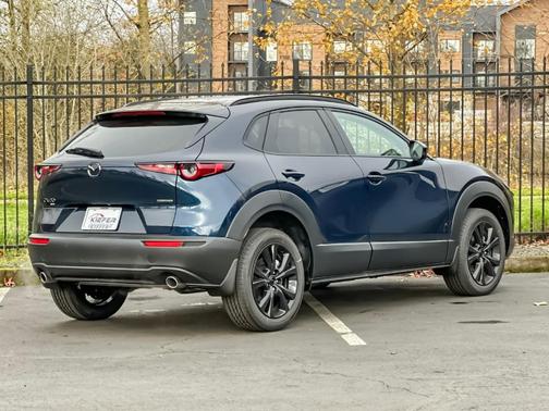 Deep Crystal Blue Mica 2026 Mazda CX-30 2.5 S Aire Edition
