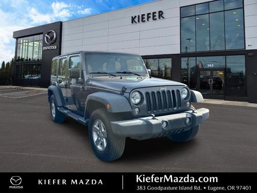 Granite Crystal Clearcoat Metallic 2016 Jeep Wrangler Unlimited Sport