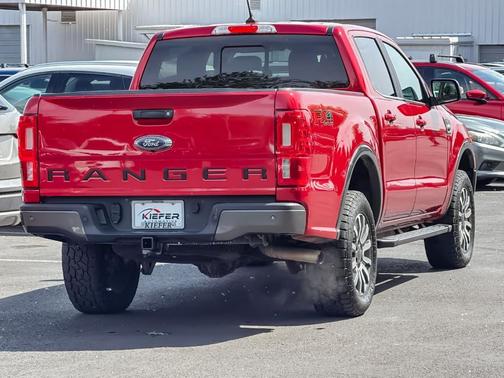 Red Metallic 2021 Ford Ranger Lariat