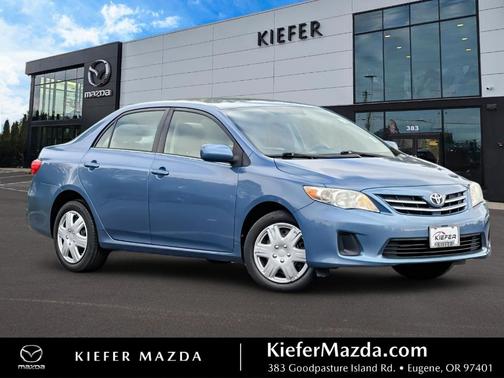 Tropical Sea Metallic 2013 Toyota Corolla LE