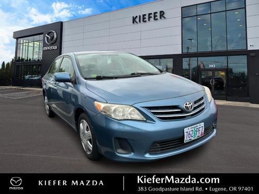 Tropical Sea Metallic 2013 Toyota Corolla LE