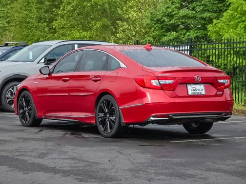 Radiant Red Metallic 2018 Honda Accord Hybrid Touring