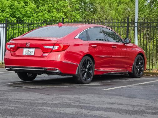 Radiant Red Metallic 2018 Honda Accord Hybrid Touring