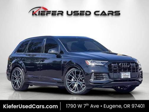 Night Black 2021 Audi Q7 55 Prestige