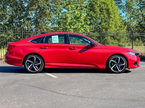 San Marino Red 2022 Honda Accord Sport 1.5T