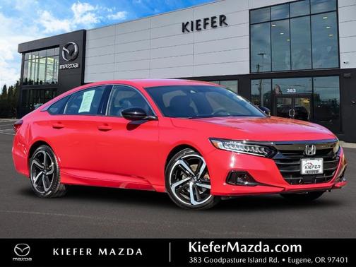 San Marino Red 2022 Honda Accord Sport 1.5T