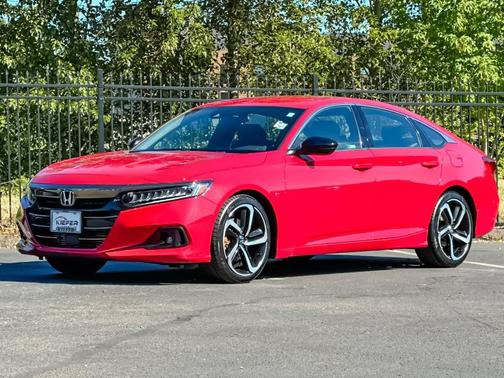 San Marino Red 2022 Honda Accord Sport 1.5T