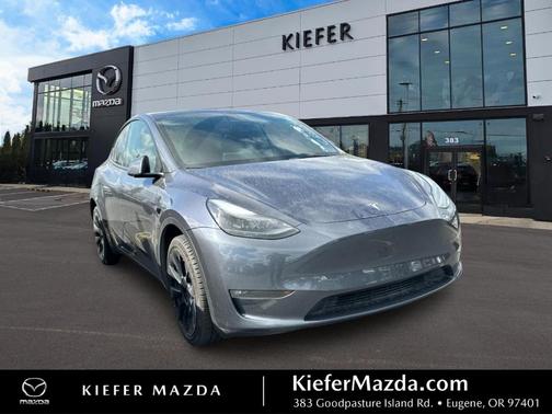 Gray 2023 Tesla Model Y Long Range