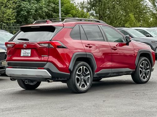 Ruby Flare Pearl 2019 Toyota RAV4 Adventure