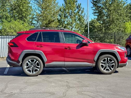 Ruby Flare Pearl 2019 Toyota RAV4 Adventure