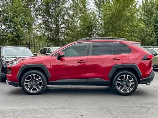 Ruby Flare Pearl 2019 Toyota RAV4 Adventure