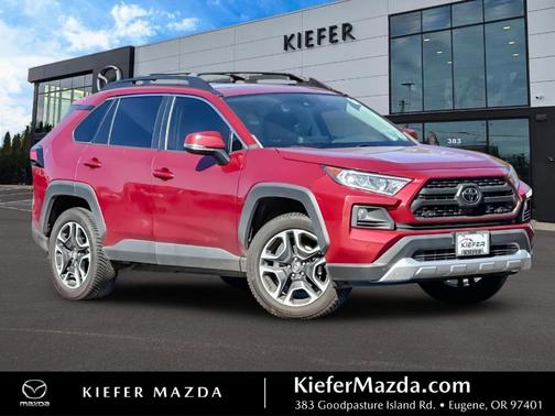 Ruby Flare Pearl 2019 Toyota RAV4 Adventure