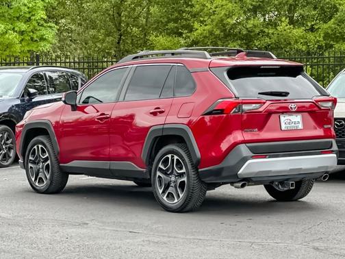 Ruby Flare Pearl 2019 Toyota RAV4 Adventure