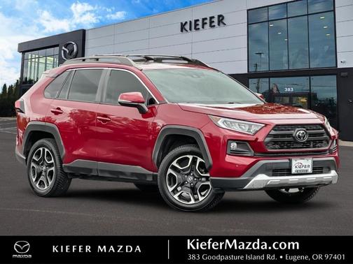 Ruby Flare Pearl 2019 Toyota RAV4 Adventure