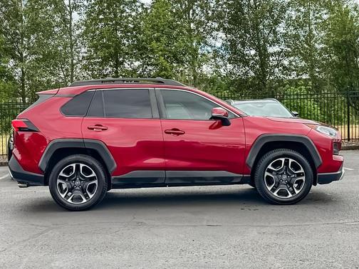 Ruby Flare Pearl 2019 Toyota RAV4 Adventure