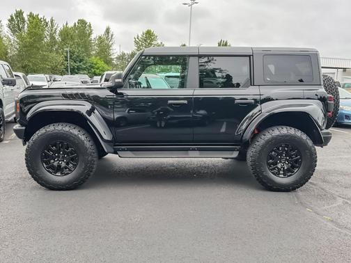 Shadow Black 2022 Ford Bronco Raptor