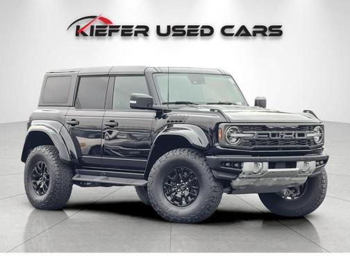 Shadow Black 2022 Ford Bronco Raptor