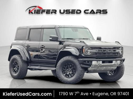 Shadow Black 2022 Ford Bronco Raptor