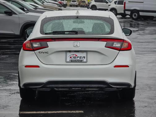 Platinum White Pearl 2024 Honda Civic EX-L