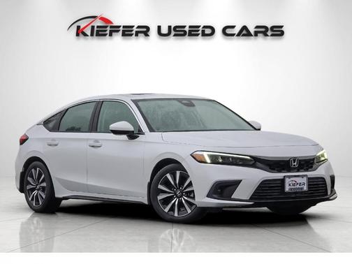 Platinum White Pearl 2024 Honda Civic EX-L