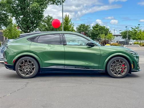 Eruption Green Metallic 2025 Ford Mustang Mach-E GT