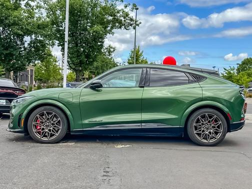Eruption Green Metallic 2025 Ford Mustang Mach-E GT